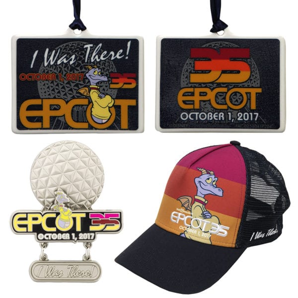 Epcot 35th Anniversary I Was There merchandise