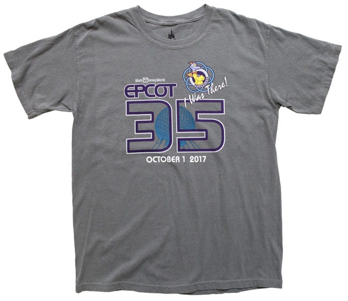 Epcot 35th Anniversary I Was There shirt