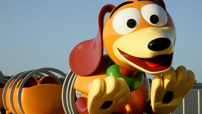 Slinky Dog Dash Ride Vehicle