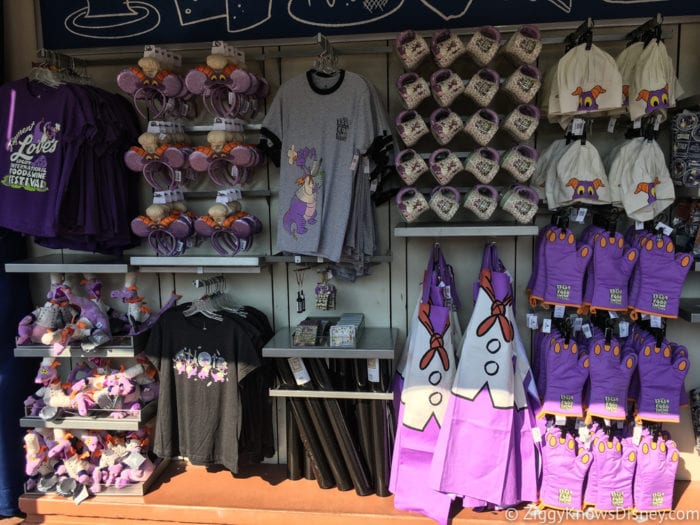 2017 Food and Wine Merchandise shelves figment