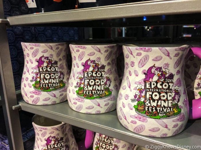 2017 Food and Wine Merchandise figment mugs