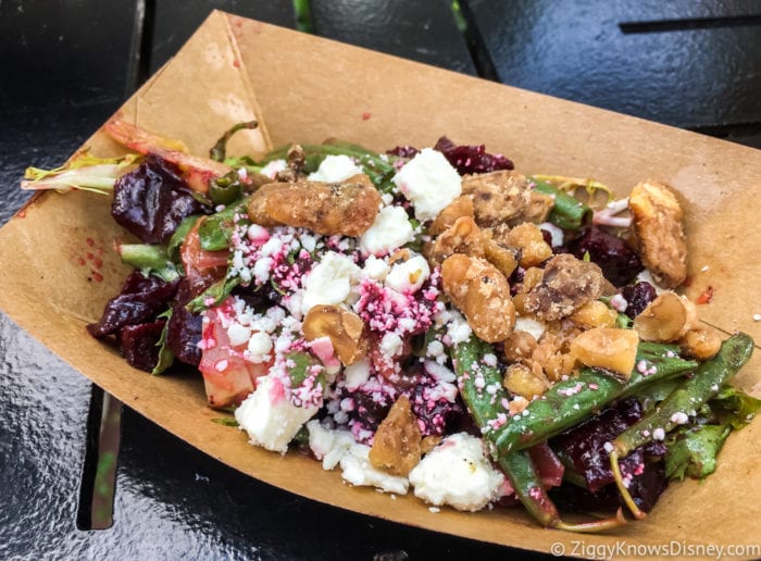 Farm Fresh Review 2017 Epcot Food and Wine Festival Roasted Beet Salad