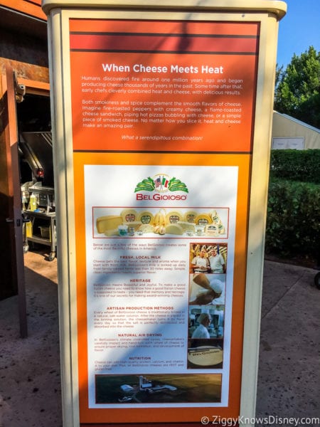 Flavors from Fire Review 2017 Epcot Food and Wine Festival cheese and heat