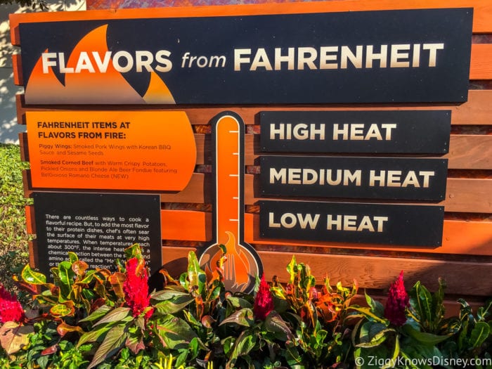 Flavors from Fire Review 2017 Epcot Food and Wine Festival flavors from heat