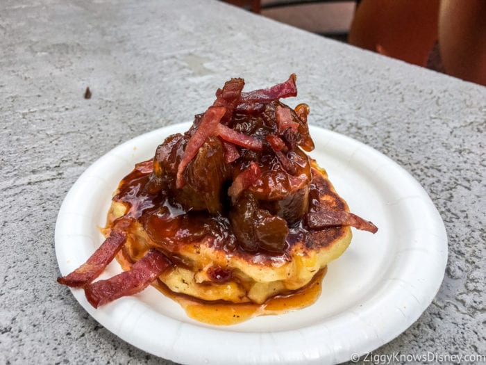 Flavors from Fire Review 2017 Epcot Food and Wine Festival Sweet Pancake close
