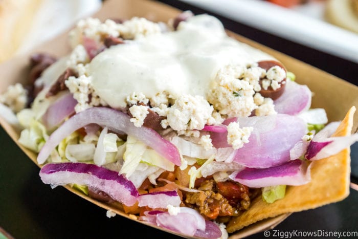 Greece Review 2017 Epcot Food and Wine Festival Loaded Greek Nachos