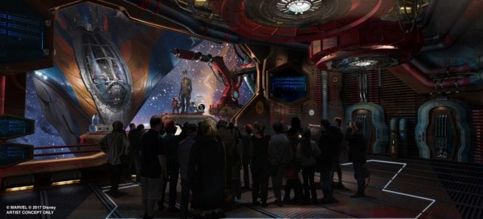 Guardians of the Galaxy Construction Walls