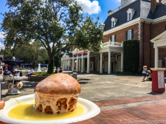 Hops and Barley Review 2017 Epcot Food and Wine Festival Carrot Cake in the American Adventure Pavilion
