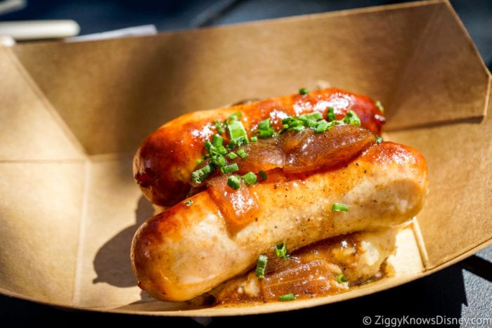 Ireland Review 2017 Epcot Food and Wine Festival Roasted Irish Sausage