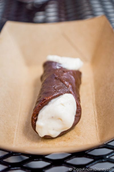 Italy Review 2017 Epcot Food and Wine Festival Chocolate Cannoli