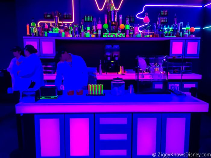 Light Lab Review 2017 Epcot Food and Wine Festival Light Lab Counter