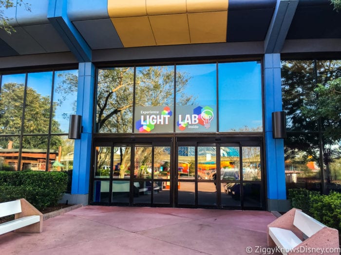 Light Lab Review 2017 Epcot Food and Wine Festival Light Lab building