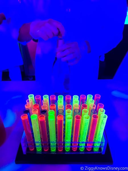 Light Lab Review 2017 Epcot Food and Wine Festival Lab Test Tubes