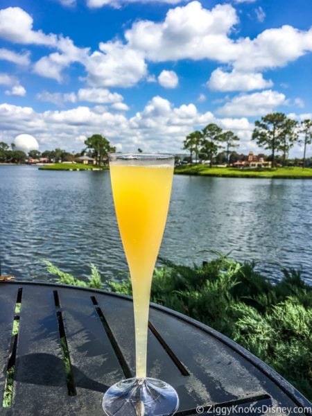 Morocco Review 2017 Epcot Food and Wine Festival Mimosa Royale: Sparkling Wine