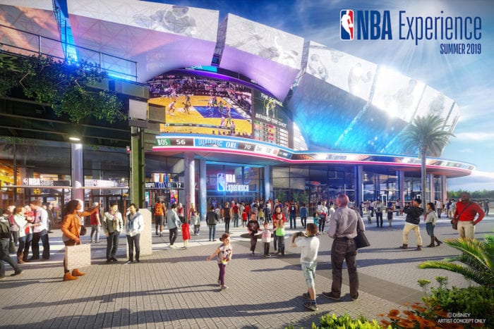 NBA Experience in Disney Springs front