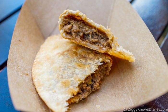 Patagonia Review 2017 Epcot Food and Wine Festival Beef Empanada Inside