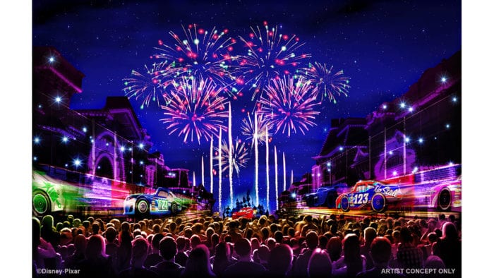 Pixar Fest Fireworks Show and Parades