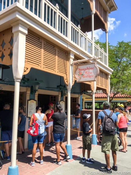 Citrus Swirl Float Review Sunshine Tree Terrace entrance