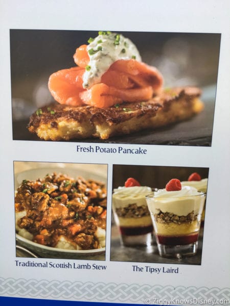 Scotland Review 2017 Epcot Food and Wine Festival Scotland Menu 2017 Pics