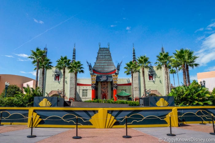 Hurricane Irma in Walt Disney World Chinese Theater Hollywood Studios old stage