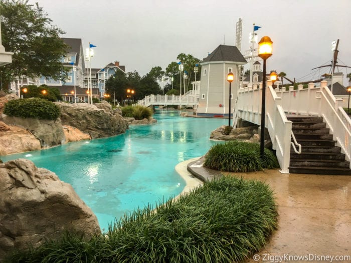 Hurricane Irma in Walt Disney World yacht and beach club pool 2