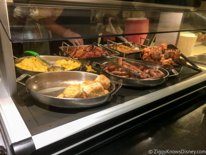 Hurricane Irma in Walt Disney World cape may cafe breakfast buffet