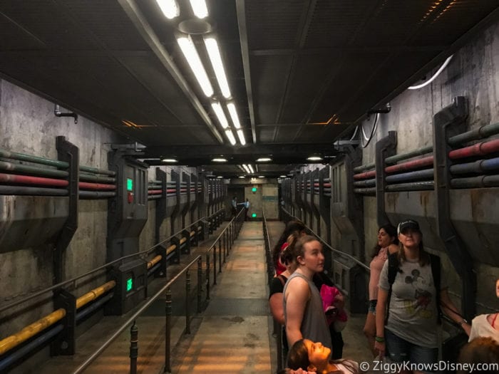 Hurricane Irma in Walt Disney World Flight of Passage line before hurricane Irma