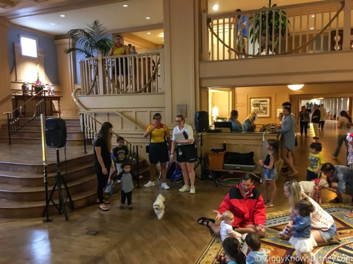 Hurricane Irma in Walt Disney World yacht club Dog Show