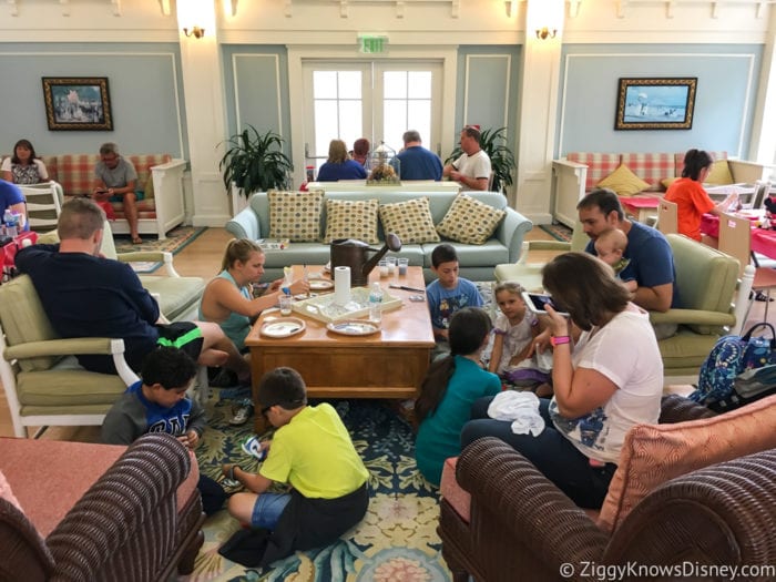 Hurricane Irma in Walt Disney World beach club ceramics class group