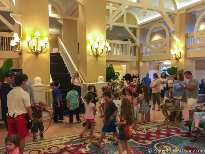 Hurricane Irma in Walt Disney World beach club characters dancing