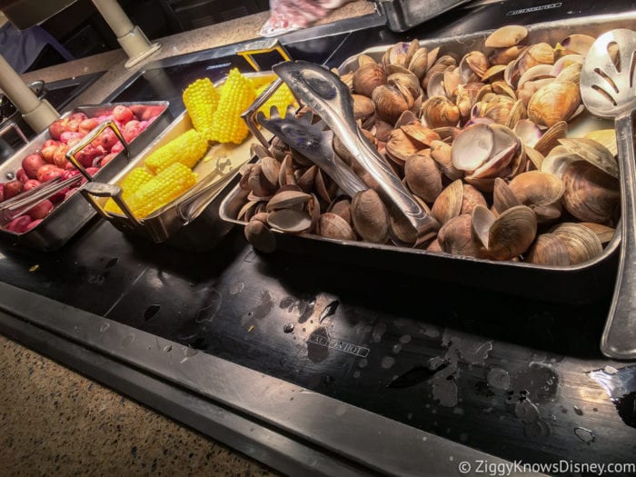 Hurricane Irma in Walt Disney World cap may cafe buffet clams