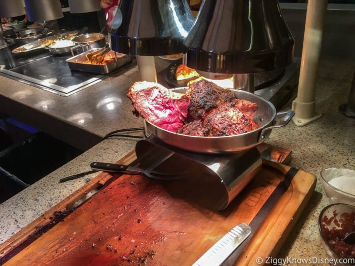 Hurricane Irma in Walt Disney World cap may cafe buffet roast beef