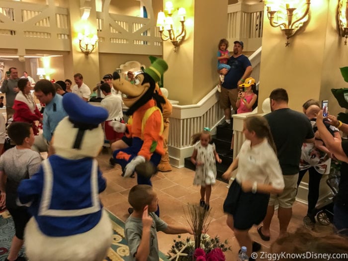 Hurricane Irma in Walt Disney World Beach Club Characters Dancing