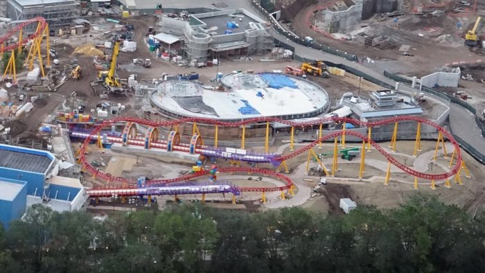 Toy Story Land Construction Update October launch