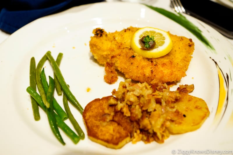 Carioca's Dinner Review Chicken Schnitzel