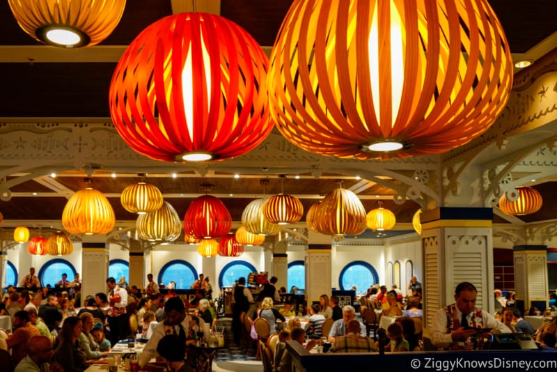 Carioca's Dinner Review dining room lanterns
