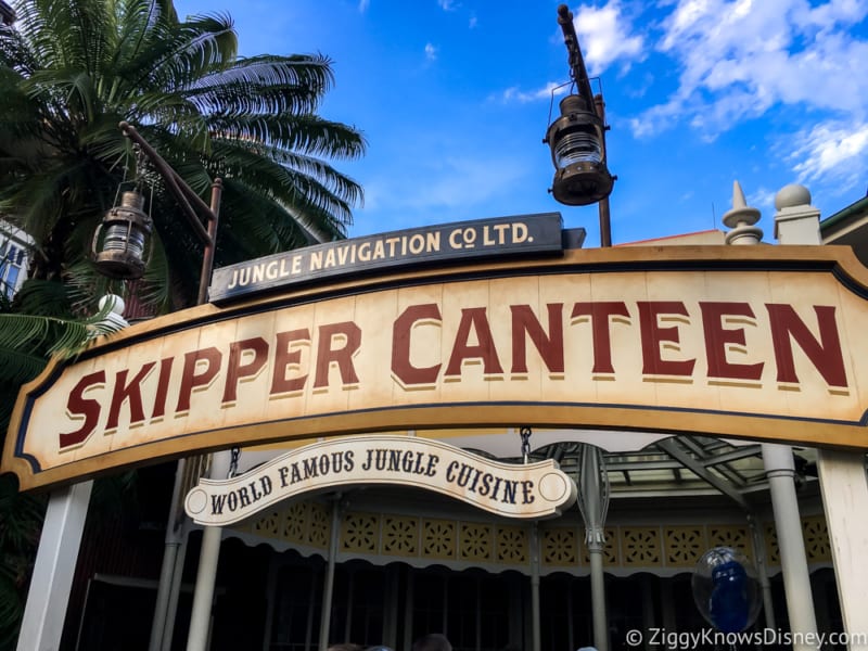 Skipper Canteen Review Entrance Sign