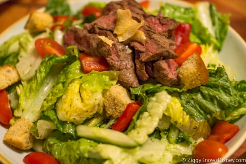 Skipper Canteen Review A lot at Steak Salad