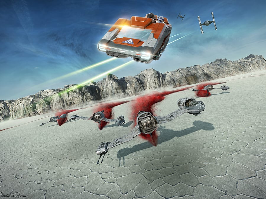 Star Tours The Adventures Continue New Missions Concept Art Ziggy Knows Disney