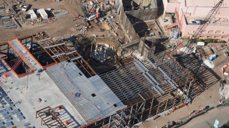 Galaxy's Edge construction update November 2017 