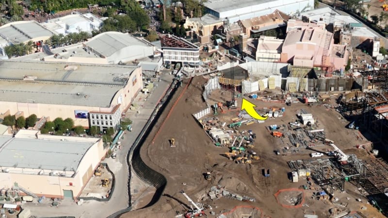 Galaxy's Edge construction update November 2017 