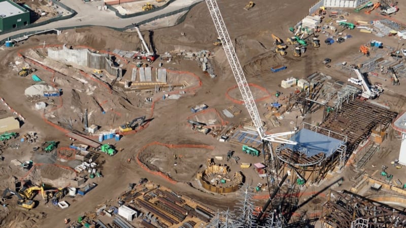 Galaxy's Edge construction update November 2017 