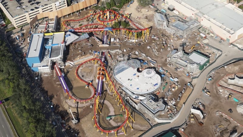 Toy Story Land Construction Update November 