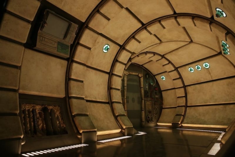 millennium falcon attraction first look