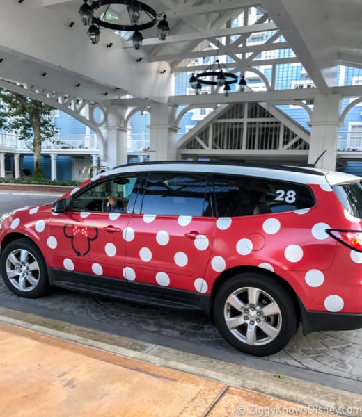 Minnie Vans Orlando Airport