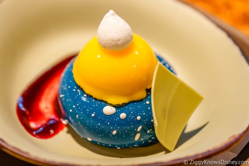 Satu'li Canteen Review Pandora blueberry cream cheese mousse