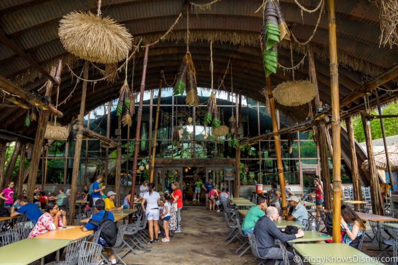 Satu'li Canteen Review Pandora outside seating