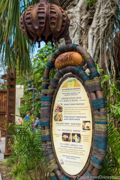 Satu'li Canteen Review Pandora sign