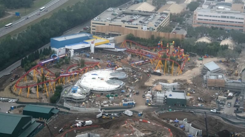 Toy Story Land Construction Update December