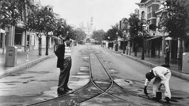 Disneyland Main Street USA Dumbo refurbishment